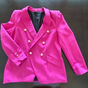 Hot pink Blazer size 18